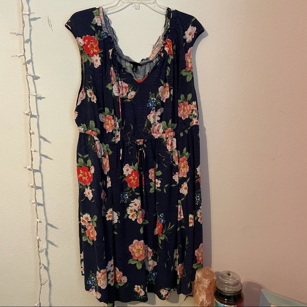 Plus Sized Floral Dress